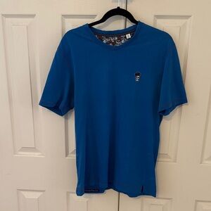 Robert Graham Blue Short Sleeve Tee